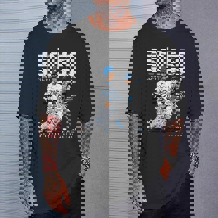 Ohtani Historic 50-50 Club Entryhohei Ohtani Mlbpa Tシャツ 彼への贈り物