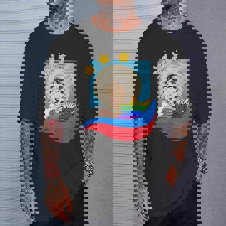 Philippines Lesbian Filipino Gay Alaska Pride Month LGBTQ T-Shirt Gifts for Him