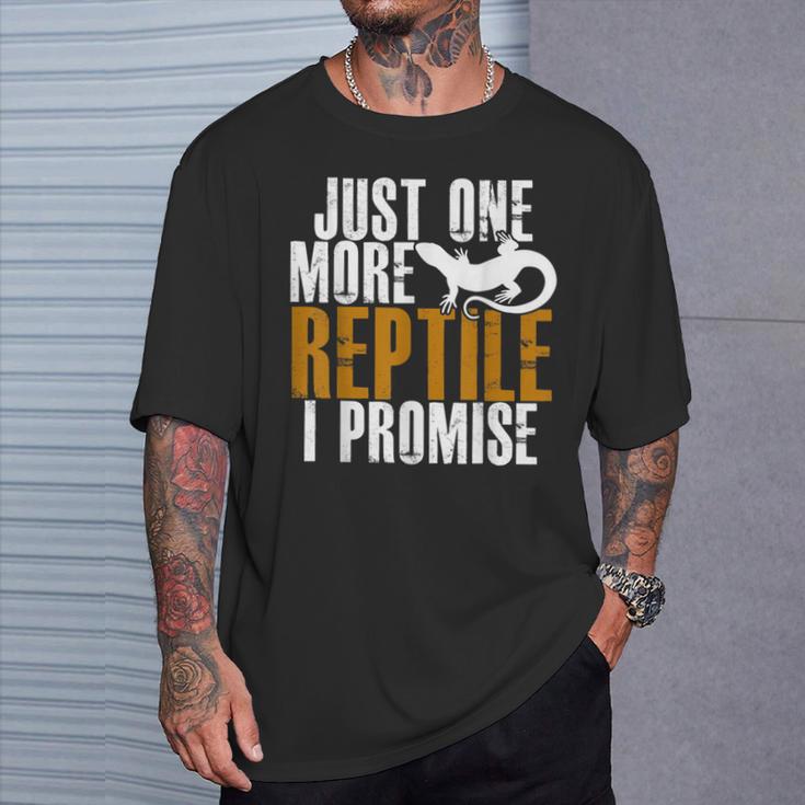 Reptile Lovers Propietarios De Lagartos Para Dueños De Reptiles Camiseta unisex Regalos para él