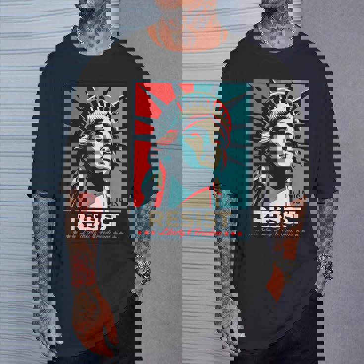 Resist 自由の女神 Resist Tシャツ 彼への贈り物