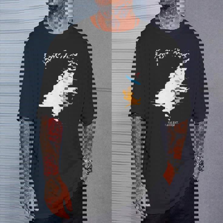 Room Mate ねこ&ねずみ お昼寝a Tシャツ 彼への贈り物