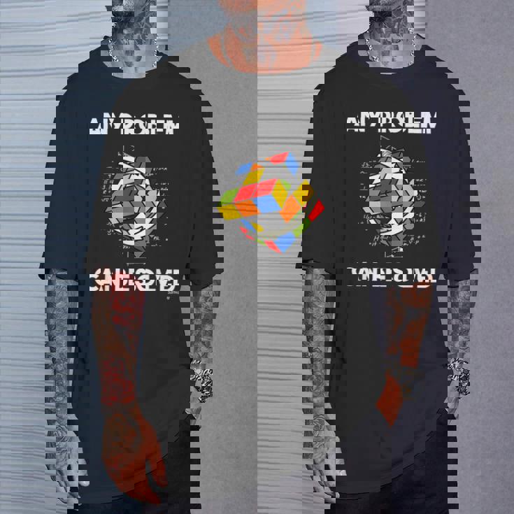 Rubik's Cube マジックキューブ レトロ ルビ ヴィンテージ オタク Tシャツ 彼への贈り物