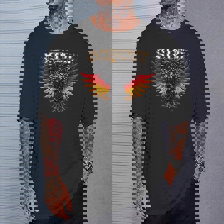 Schott Nachname Familiennameurname Family Last Name Tシャツ 彼への贈り物