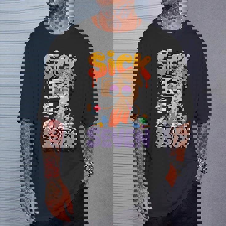 Sick Seven Six Seven 6 7 67 Gen Alpha Slang 6-7 Meme T-Shirt Gifts for Him