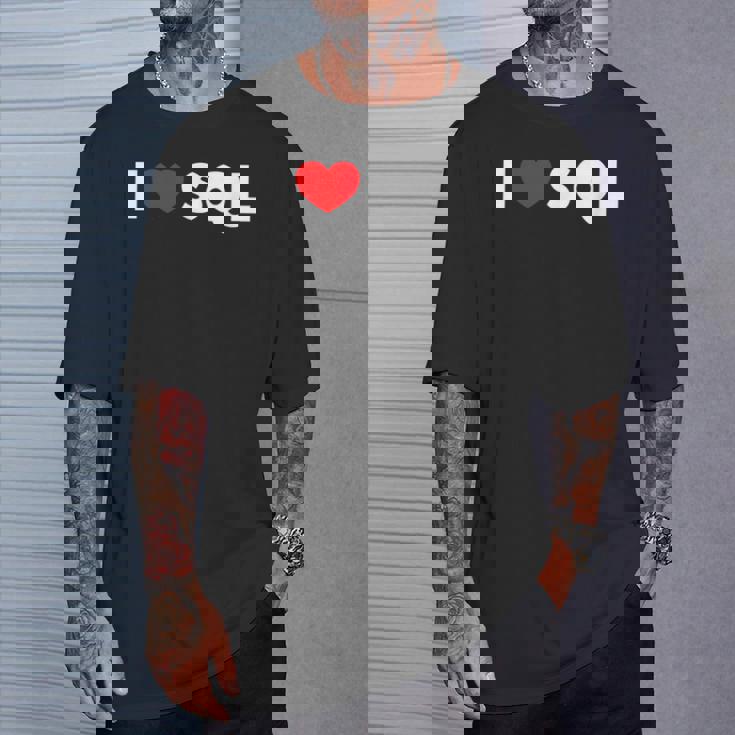 Sql大好き Tシャツ 彼への贈り物