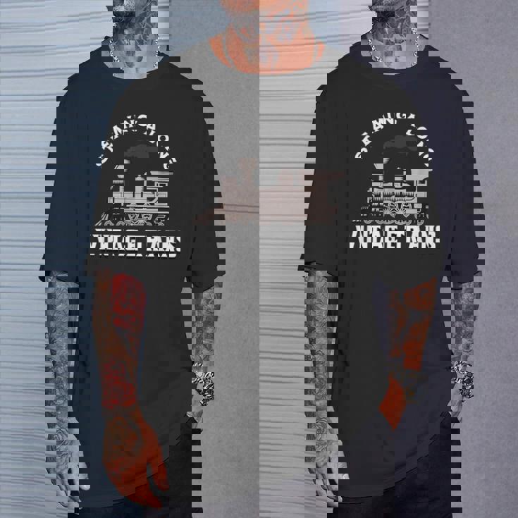 Staming Alongintage Train 機関車 Tシャツ 彼への贈り物