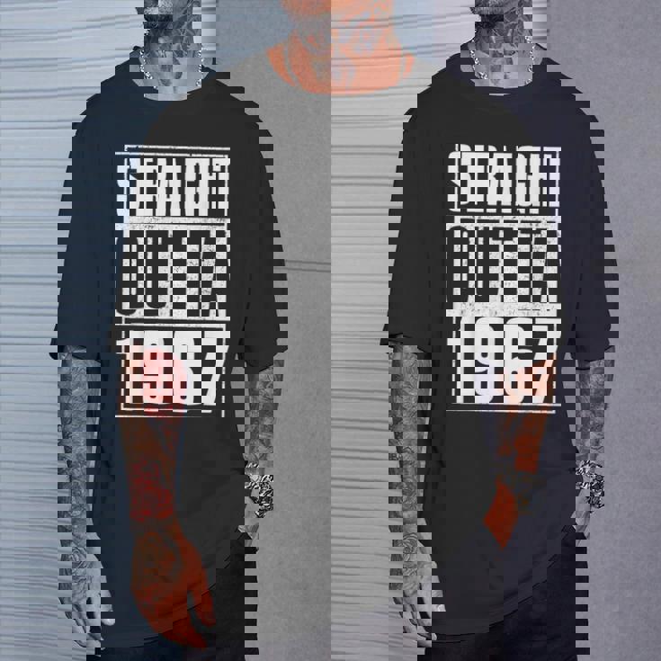 Straight Outta 1967 Womenintage 1967 Birth Of Birthday Tシャツ 彼への贈り物