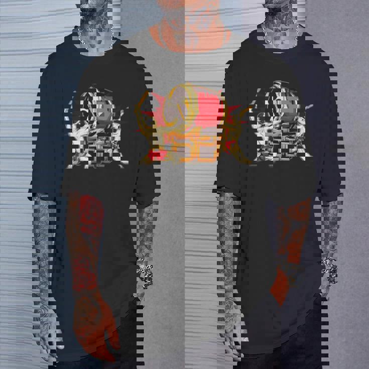 Taiko 男性太鼓太鼓奏者みつどもえグラフィックデザインギフト Tシャツ 彼への贈り物