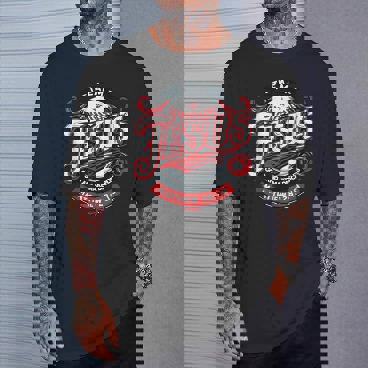 Team Jesus Go And Make Disciples Tシャツ 彼への贈り物