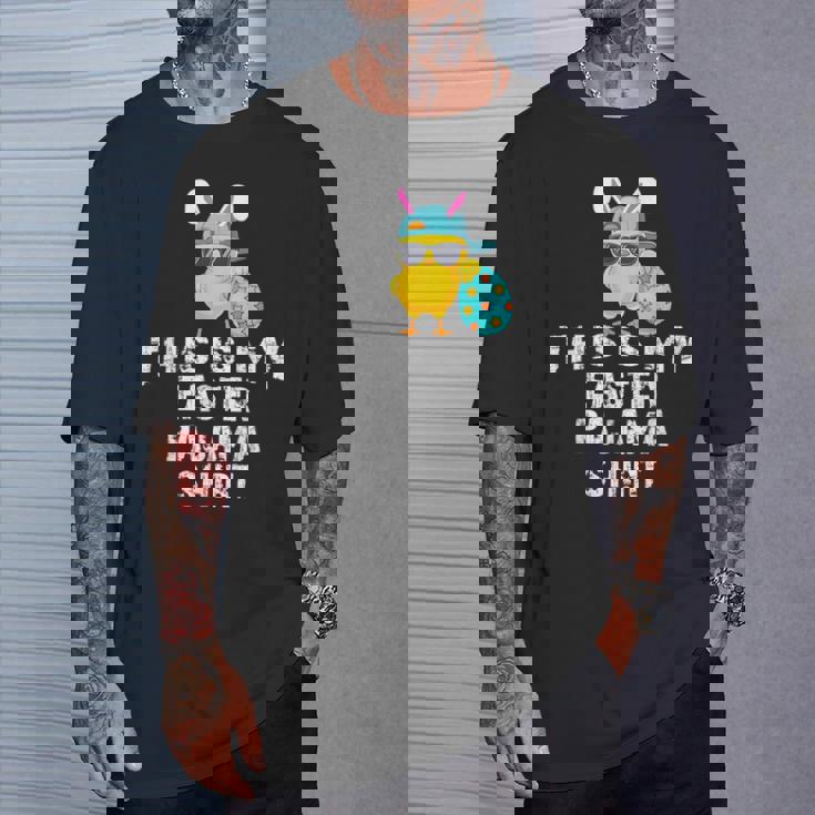 This Is My Easter パジャマシャツ 大人用 キッズ おもしろtシャツ Tシャツ 彼への贈り物