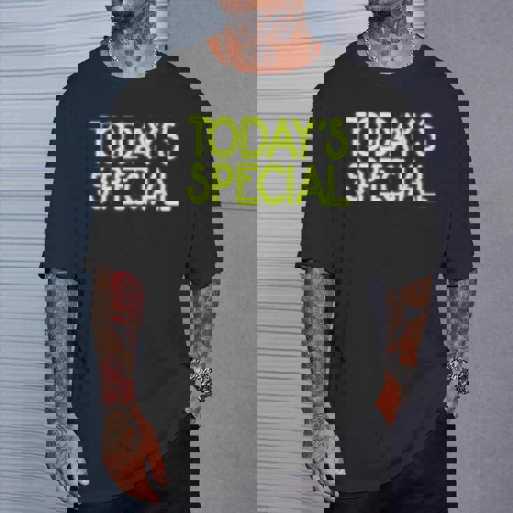 Trendy Neon Greenign Today'special Tシャツ 彼への贈り物