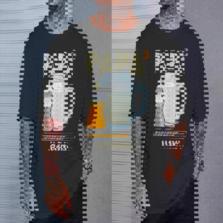 Uomo Papà In Arrivo Papà In Attesa Terzo Figlio Maglietta Regalos para él