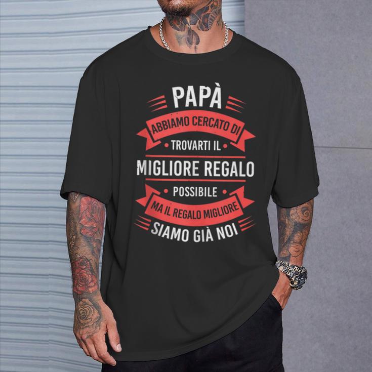 Uomointage Festa Del Papà Padre Regalo Papà Compleanno Maglietta Regalos para él