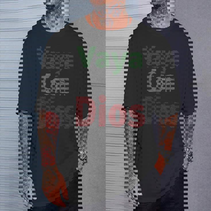 Vaya Con Dios Go With God Walk With Godインスピレーションtシャツ Tシャツ 彼への贈り物