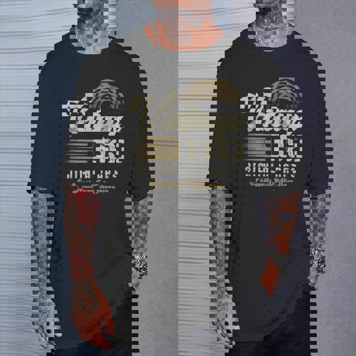 Vintage 1961 オリジナルパーツ 65歳の誕生日 Tシャツ 彼への贈り物