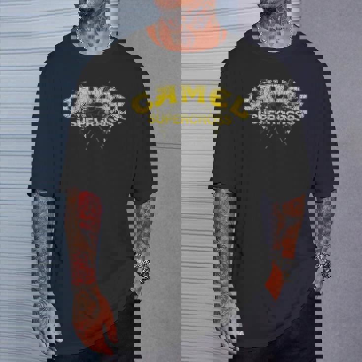 Vintageport Lover Quote Camel upercross レトロ Tシャツ 彼への贈り物