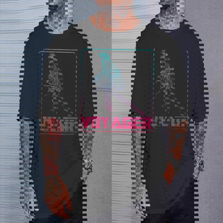 Voyager 宇宙探査機 宇宙船 太陽系 天文学 Tシャツ 彼への贈り物