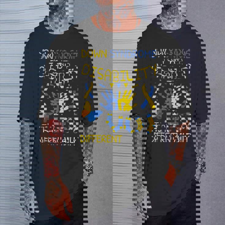 World Downyndrome Day ダウン症啓発 Tシャツ 彼への贈り物