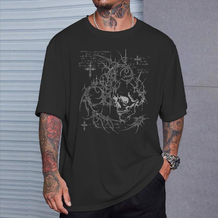 Y2k Grunge Goth Altkulligilismintage Graphic T-Shirt Cadeaux pour lui