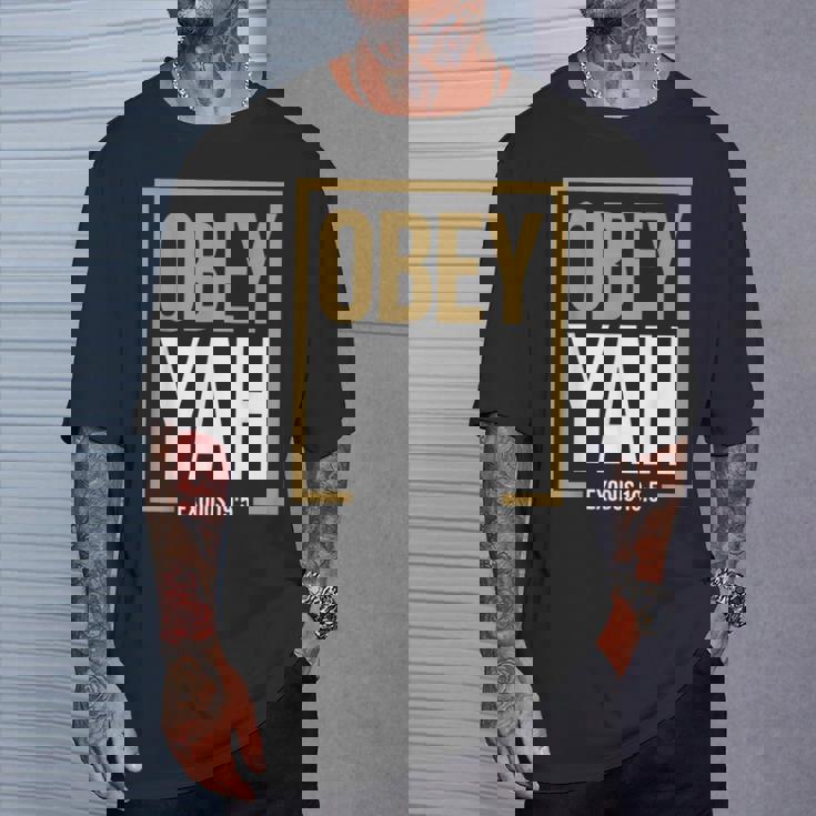 Yah Exodus 19 Tシャツ 彼への贈り物