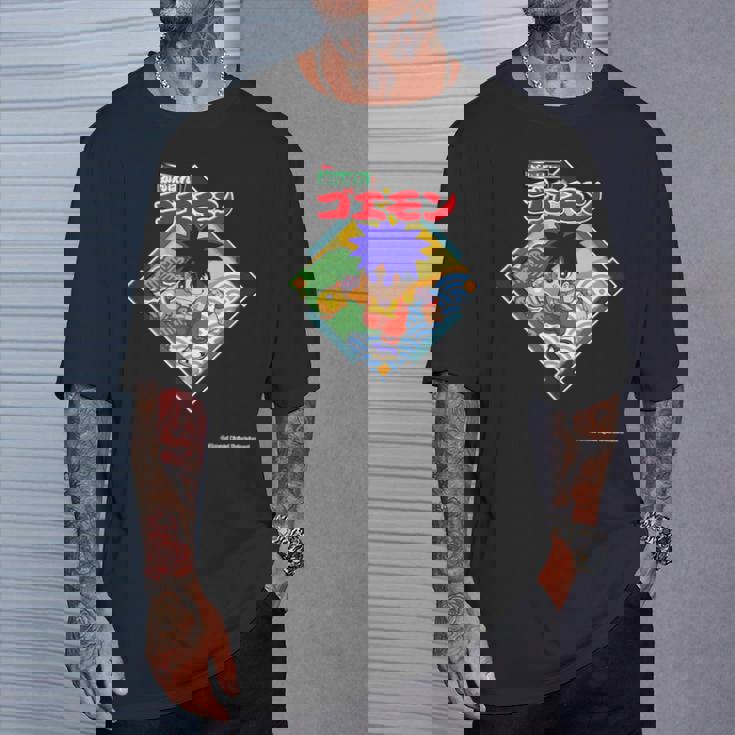 「がんばれゴエモン」ゴエモン（其ノ伍） 長袖tシャツ Tシャツ 彼への贈り物