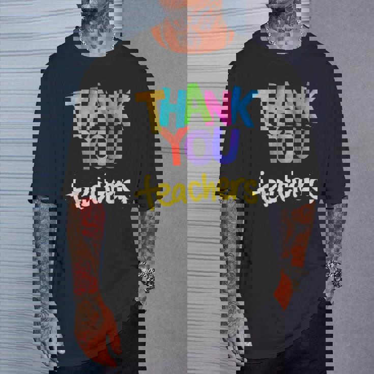 ありがとう 先生 感謝 卒業 Tシャツ 彼への贈り物