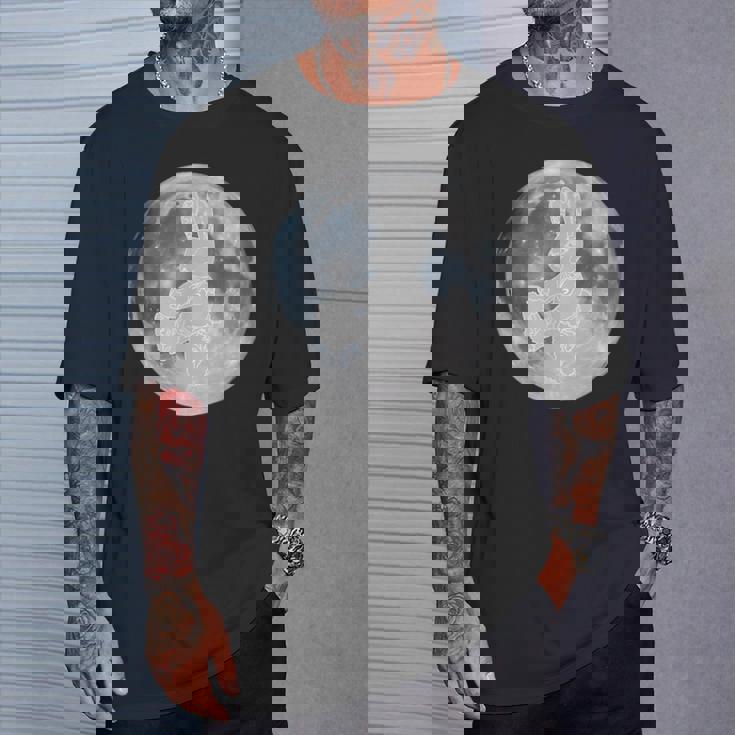 うさぎ星人 On The Moon Tシャツ 彼への贈り物