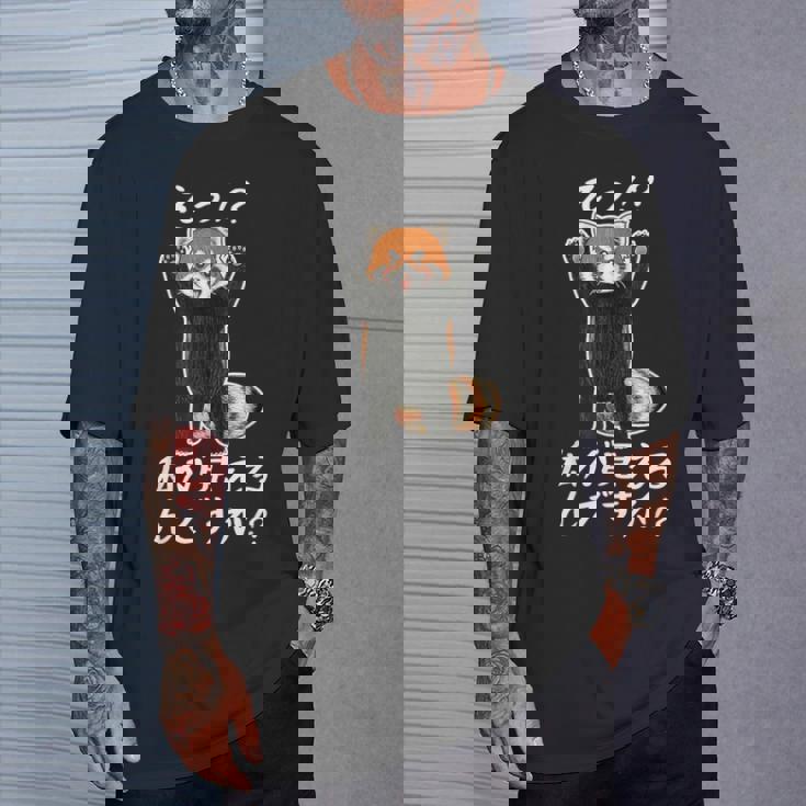 えっ！？私が見えるんですか！？ レッサーパンダ ネタ ジョーク 冗談 お笑い ギャグ 小ボケ おもしろ Tシャツ 彼への贈り物