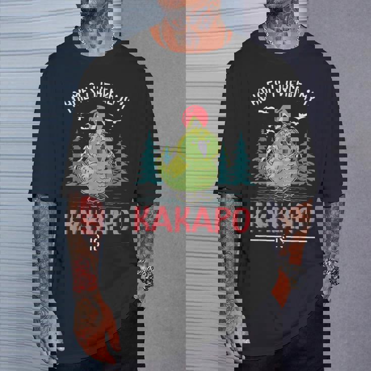 おうちは私のカカポがカカポ Tシャツ 彼への贈り物