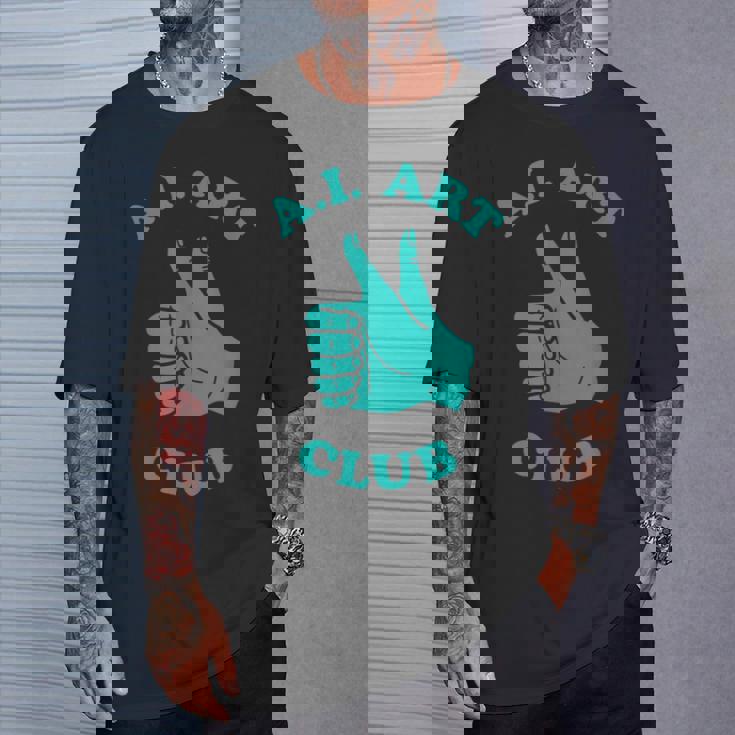 おもしろaiアートクラブ 人工知能 機械学習 Tシャツ 彼への贈り物