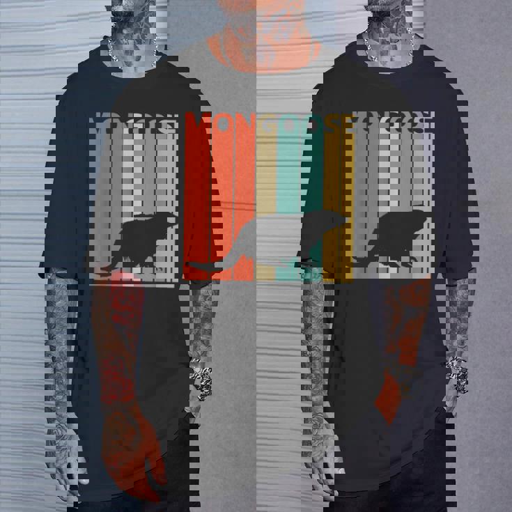 かわいい マングース の動物 Tシャツ 彼への贈り物