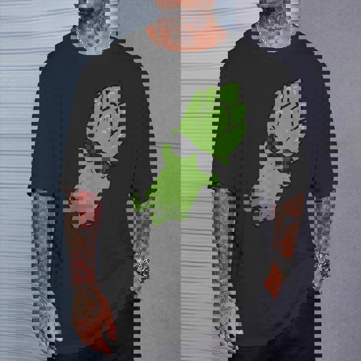 かわいいアスパラガス フルーツリラクシング レイジーアスパラガス Tシャツ 彼への贈り物