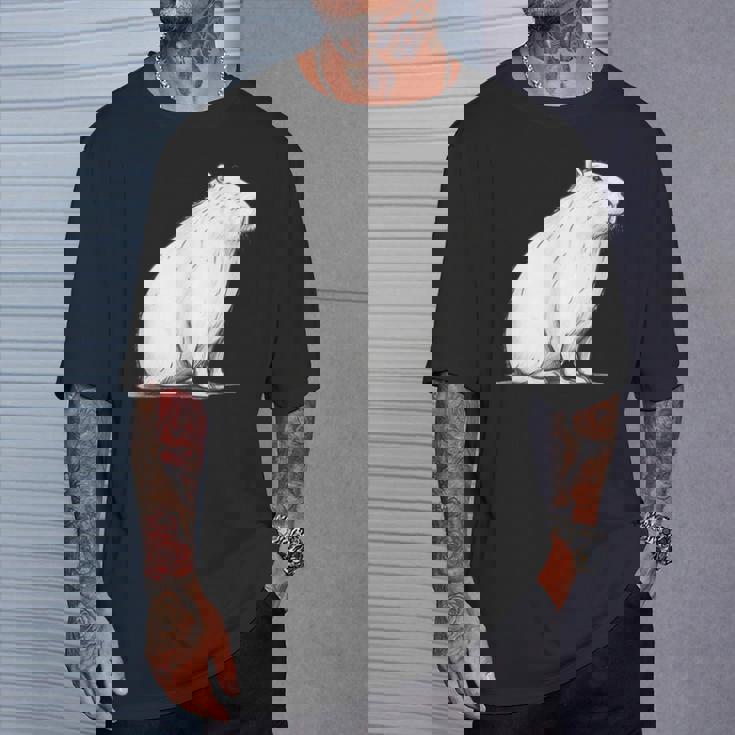 かわいいカピバラ カピバラ・カピバラ Tシャツ 彼への贈り物