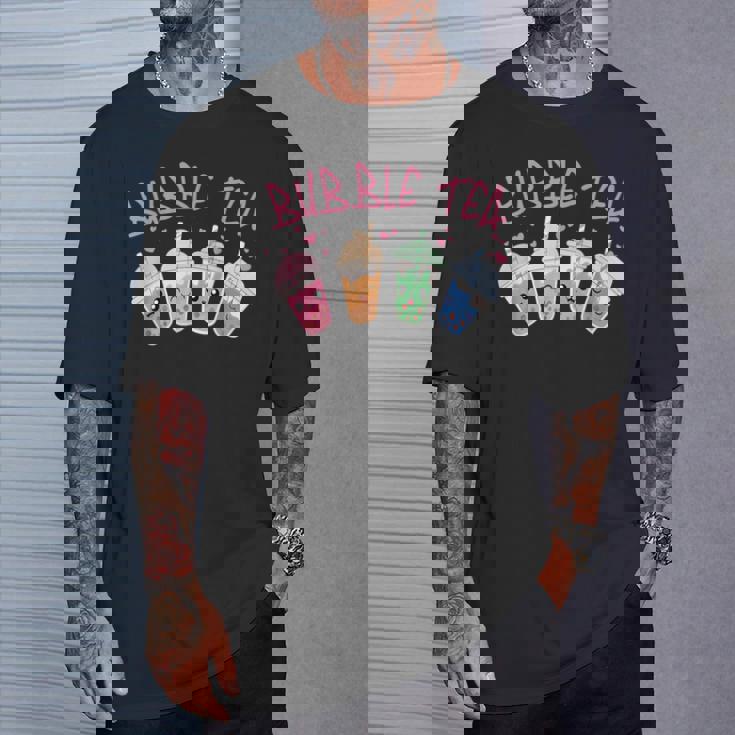 かわいいシャボン玉 ティーカップ 愛らしい集合 シャボン玉 Tシャツ 彼への贈り物