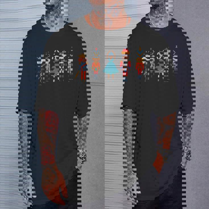 くるみ割り人形 ネズミネズミ王 兵士 プリンセス バレエ クリスマス Tシャツ 彼への贈り物