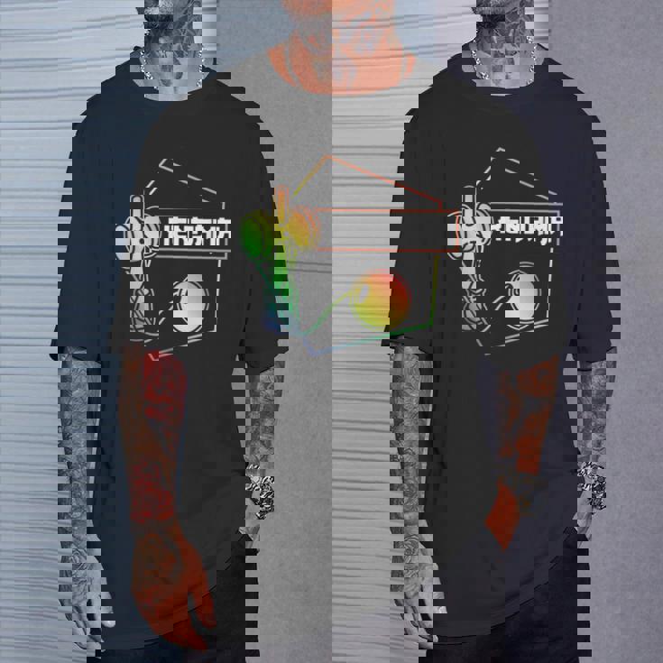 けん玉グッズ ウォーターカラーデザイン Tシャツ 彼への贈り物