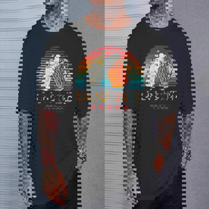 じいじ2026・おじいちゃんお知らせ・新生児のおじいちゃん・プレおじいちゃん Tシャツ 彼への贈り物