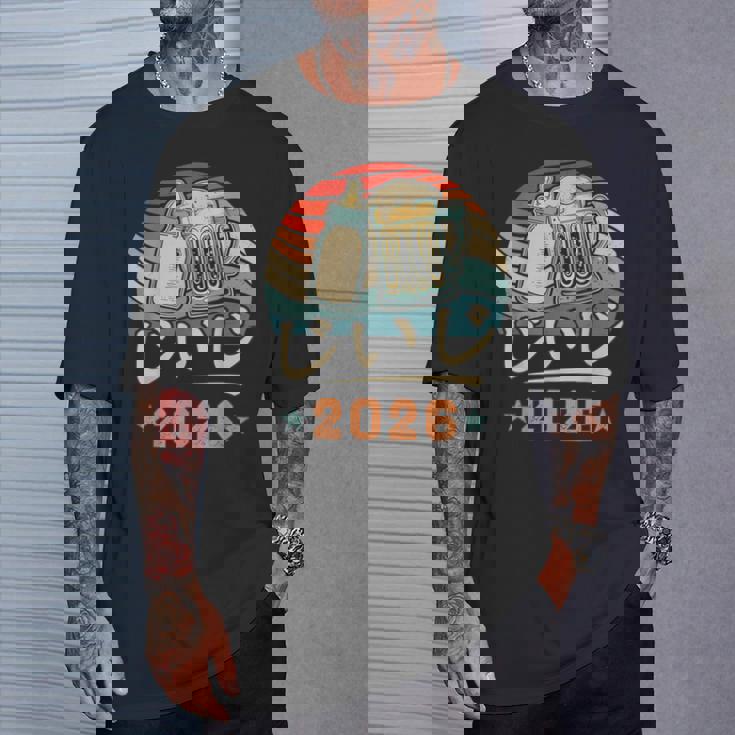 じいじ2026・おじいちゃんのお知らせ・プレおじいちゃん・妊娠報告 おじいちゃん Tシャツ 彼への贈り物