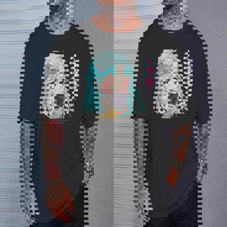 ひなビタスタンプ 心菜02「しゅき…」 Tシャツ 彼への贈り物