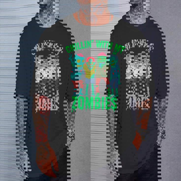 まったりもゾンビハロウィーン少年キッズギフトゾンビ Tシャツ 彼への贈り物