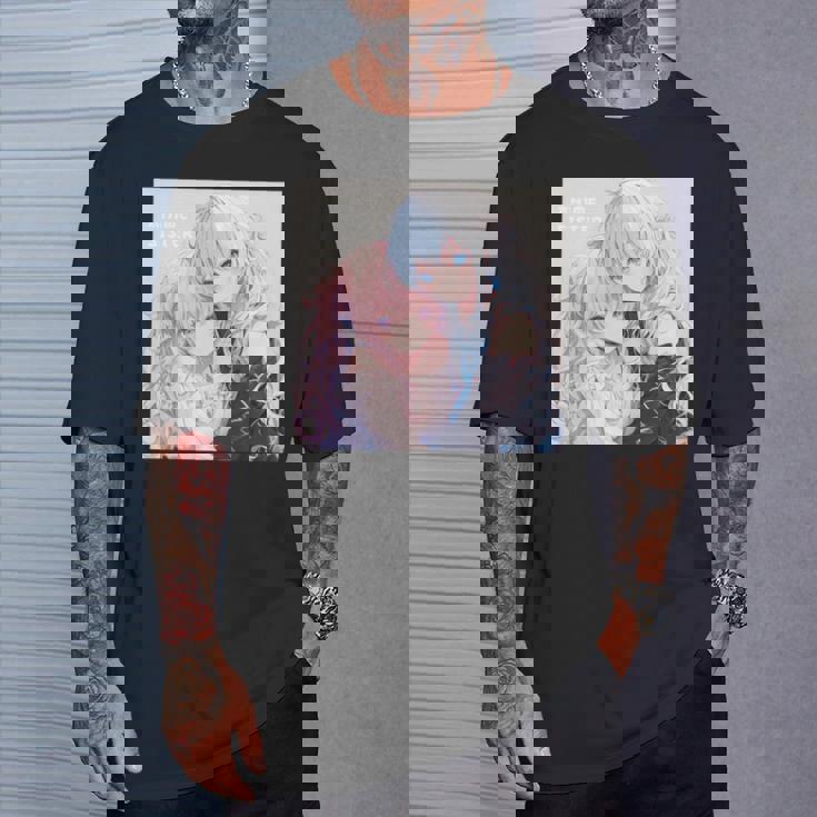 アニメ少女 姉オタク 長袖tシャツ Tシャツ 彼への贈り物