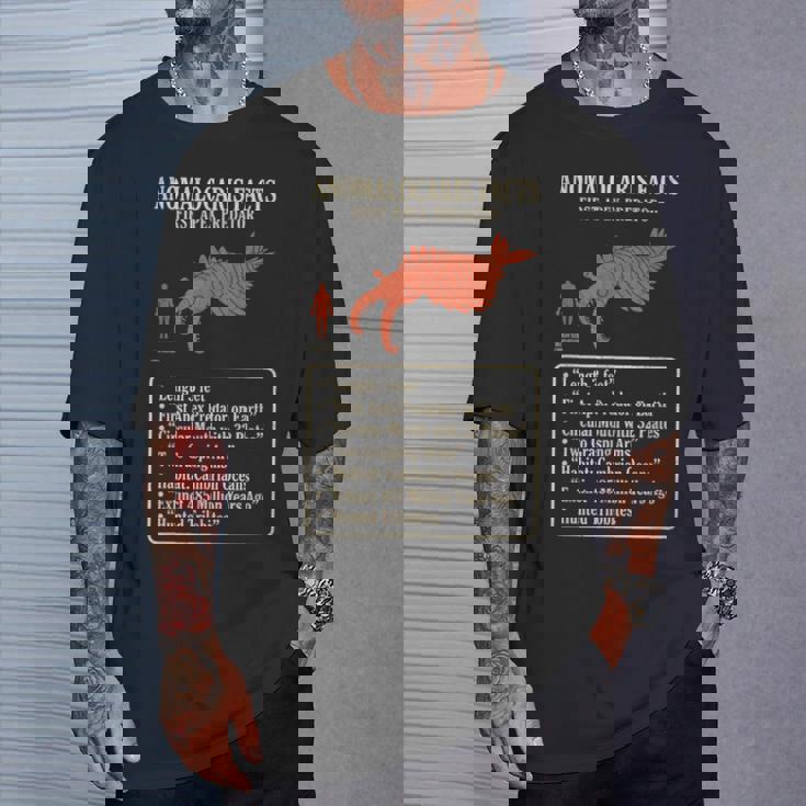 アノマロカリス 事実 最初の頂点捕食者 カンブリア紀 古生物 化石 科学 学習 進化 歴史 海洋 比較 Tシャツ 彼への贈り物