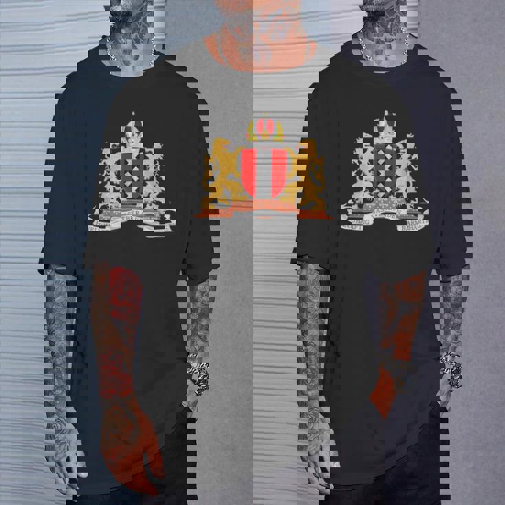 アムステルダム 紋章tシャツ ホリデーターベルギフト Tシャツ 彼への贈り物