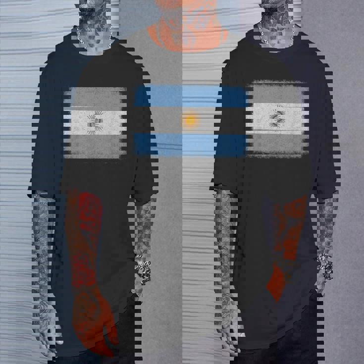 アルゼンチン国旗グラフィック メンズ レディース キッズ Tシャツ 彼への贈り物