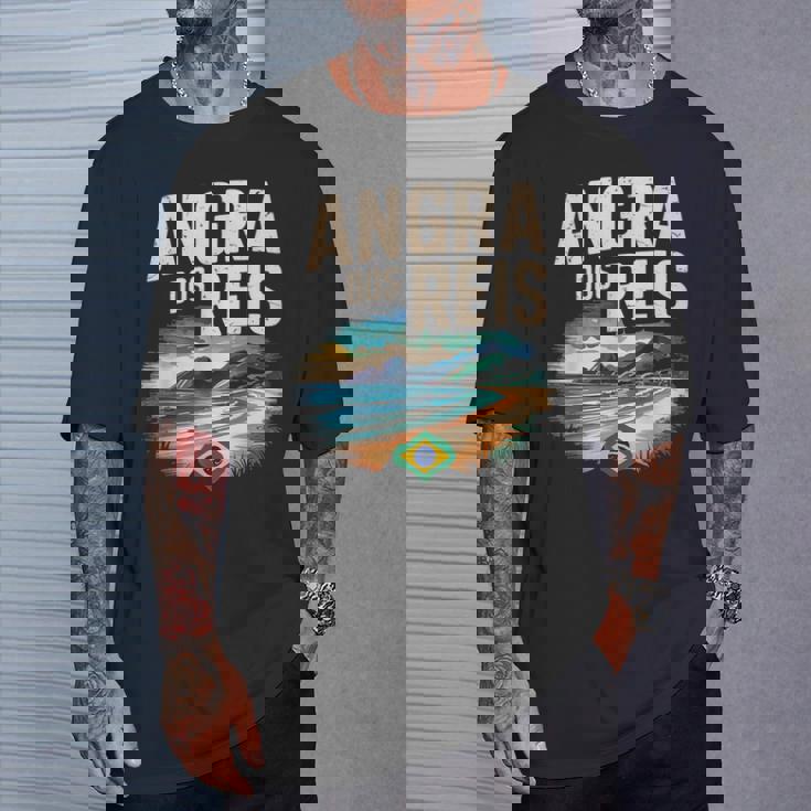 アングラ ドス レイス ブラジル シティ 旅行 旅 Tシャツ 彼への贈り物