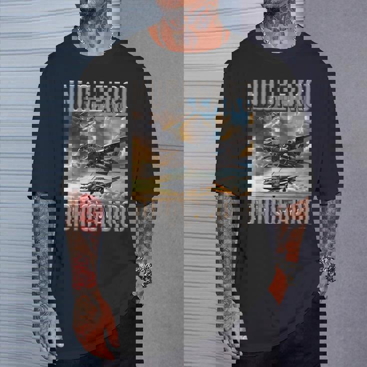 イタリア ブレイン ロット キャラクター ヌクレアロ 恐竜 キッズ ミーム Tシャツ 彼への贈り物