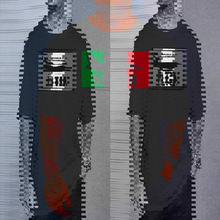 イタリアン F-16 ファルコンパッチ Tシャツ 彼への贈り物