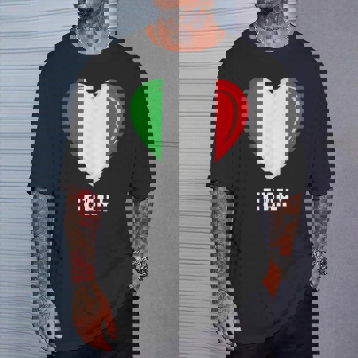 イタリア国旗シャツ Tシャツ 彼への贈り物