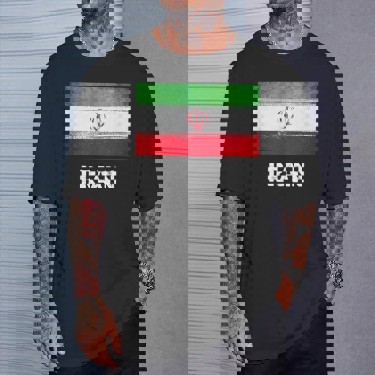 イラン国旗tシャツ Tシャツ 彼への贈り物