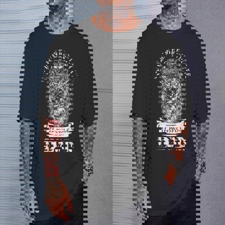 エドウィン ギフト名 ライオン Tシャツ 彼への贈り物